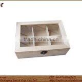 Tea Wooden Box Coffee Wooden Box With Six Compartments thumbnail-2