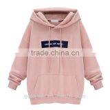 2017 New Style Round Neck Long Sleeve Plain Women Sweater Pullover Hoodies thumbnail-1