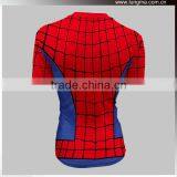 Men's Fitness Running Digital Printing Spiderman Compression Shirt thumbnail-4