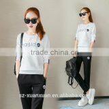 Fashion High Quality Casual Cotton Sportswear Suit for Girls 2016 thumbnail-3