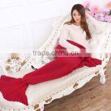 Wholesale Crochet Animal Adult TV Mermaid Tail Blanket thumbnail-4