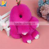 Top Sale Car's and Bag's Pendant Plush Stuffed Rabbit Cute Keychain thumbnail-2