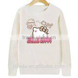 Girls Sweatshirt Hello Kitty Embroidery Sweatshirt thumbnail-1
