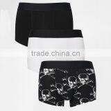 Halloween 3 Pack Custom Mens Boxer Shorts With Skull Print thumbnail-1