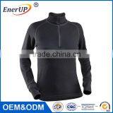 Women Clothing Plain Winter Long Trousers Thermal Wicking Antibacterial Long Sleeve Woman T-shirt thumbnail-3