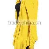 Plus Size Women Clothing Stretch Fabric Draping Long Sleeve Open Cardigan 2016 Women thumbnail-6