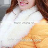 Fox Fur Fake Raccoon Fur Collar Fake Collar Scarf Shawl Big Collar in the Spring and Autumn Winter thumbnail-4