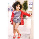 2017 New Gift Baby Girl Clothes Newborn Infant Baby Girls Kids Romper Striped Jumpsuit Outfits Clothes thumbnail-1