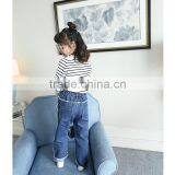 S17655A Girls Jeans Pants Autumn 2017 Children's Clothing thumbnail-3