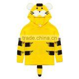S17689A Autumn Baby Girl Cartoon Tiger Jacquard Cotton Sweater thumbnail-4