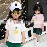S17108A 2017 New Summer Clothes Girls T-shirt thumbnail-1