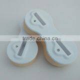 Fusion Fin Plug White Plastic 5 Degree and 9 Degree Surf Fin Box 2pc/set thumbnail-5