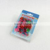 Mixed Color Transparent Thumbtack Star Shape Head Pin Customizable Pin thumbnail-2