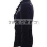 100% Cotton Design China Made Unique Design Dark Color Cafe Cotton Shirts thumbnail-2