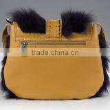Fox Fur Tote Bag, Fox Fur Bag, Mink Fur Bag thumbnail-4