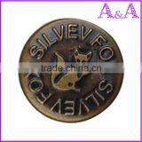 Jeans Button Jacket Metal Buttons thumbnail-3
