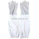 Hot Sale High Quality Protective Bee Keeping Jacket Veil Suit Smock Equipment+1 Pair Beekeeping Long Sleeve Gloves thumbnail-4