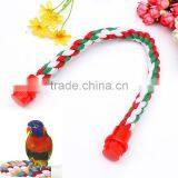 Beautiful Design Parrot Bird Toys Decorative Pet Bird Parrot Standing Rope Cockatiel Parakeet Conure Cage Swing Perch Toy thumbnail-3
