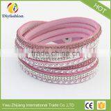 New Unisex Multilayer Leather Bracelet Christmas Gift Charm Bracelets Rivet Vintage Jewelry For Women And Man thumbnail-3