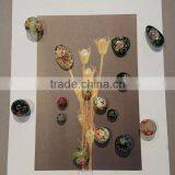 Fashionable and Best-Selling Decaled Stone Ornamental Beads With Various Colors Made in Japan thumbnail-1
