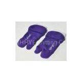 Cotton Breathable Mini Two Toes Socks, Purple Toe Socks With Unique Style thumbnail-1