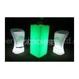 Cleanable IP65 Led Bar Furniture Lighted Bar Table Stool Eco Friendly thumbnail-1