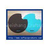 Logo Printed Soft PVC Products Custom Drink Coasters / Personalized Bar Coasters