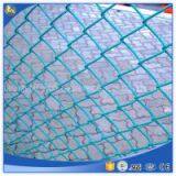 Pvc Coated Chain Link Fence in Green Color / Diamond Mesh Fence thumbnail-3