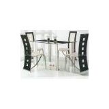 home furniture tempered glass dining table