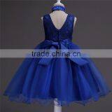 Newest Frock Design Beautiful Model Modern Kids Ball Gown Western Dresses for Girls thumbnail-2