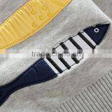 Autumn Spring and Winter Baby Wool Embroidery Knitting Design Sweater thumbnail-6