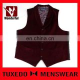 Spring unisex top quality promotional men stylish waistcoat