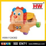 Lovely Infant Cartoon Walker Car With Light And Music