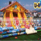 Commercial Infltable Castle Bouncer Fun Park