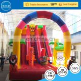 TOP INFLATABLES Multifunctional super jumping inflatable water slide clearance