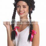 Cute Wigs Black Curly Braids Wigs for Party P-W205 thumbnail-5