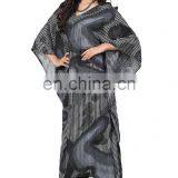 V-Neck Printed Kaftans / Casual Wear Digital Printed Moroccan Beach Kaftan 2017 (kaftans 2017) thumbnail-3