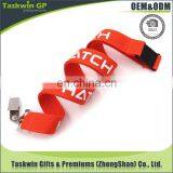Wholesale Cheap Custom Printed Polyester Red Neck Lanyard Available in Canada