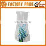 Fashion Foldable PVC Plastic Collapsible Flower Vase thumbnail-3