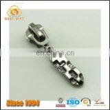 Wholesale Custom Cheap Garment Accessories Jacket Metal Logo Zipper Pulls thumbnail-6