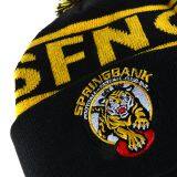 100%Acrylic Cheap Fur POM POM Beanies Knitted Hats thumbnail-4