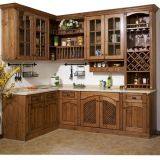Solid Wood Kitchen Cabinet With Island thumbnail-2