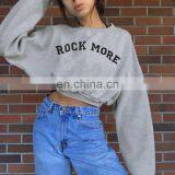 Hot Wholesale Fashion Ladies Girls Women's Simple Casual Hoodie and Sweatshirt thumbnail-2