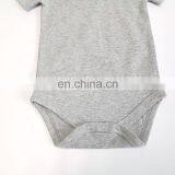 V Neck Snap Crotch Organic Cotton Baby Romper thumbnail-4