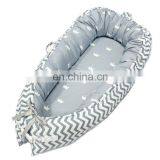 100% Cotton Portable Crib/Baby Nest for Bedroom/Travel thumbnail-1