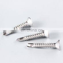 SS410 Self Drill Screw Countersunk Drilling Screw
