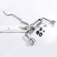 Car Exhaust for Alfa Romeo Giulia Stainless Steel Pipes Catback With Quad Double Tip thumbnail-4