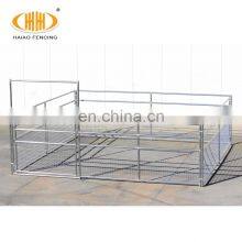 Factory Design Steel Pipe Galvanized Horse Rail Fence Panels for Sale thumbnail-2