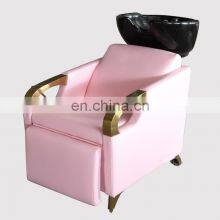 Hair Salon Furniture Back Washing Unit Salon Ceramic Basin Beauty Shampoo Chair Shampoo Bed thumbnail-3