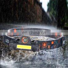 Waterproof Headlight Head Lamp Flashlight LED Head Lamp COB Work Light Camping Headlight Rechargeable thumbnail-5